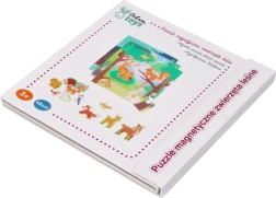 Libro de rompecabezas magnético - Animales del bosque