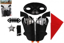 Set de vaquero para niños – 2 pistolas con fundas y accesorios (19 cm)