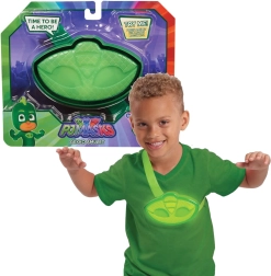 Amuleto de Gekko PJ Masks con luz y sonido, verde