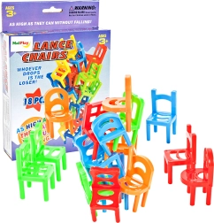 Juego de mesa Sillas que caen