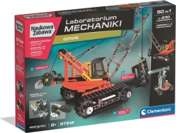 Clementoni Laboratorio de mecánica – grúa de orugas (kit de construcción)