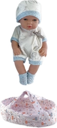Muñequita bebé en bolso 30 cm