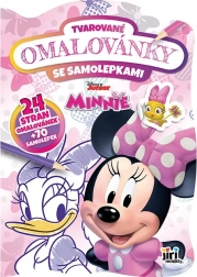 Cuaderno de colorear troquelado Minnie