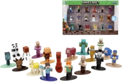 Minecraft figuras nano metálicas coleccionables – set de 18 uds (Wave 13)