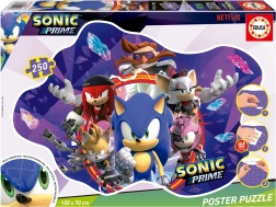Póster puzzle Sonic Prime 250 piezas