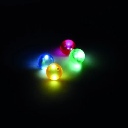 Cleverclixx bolas luminosas para pista de canicas Dazzling Lights - 4 uds.