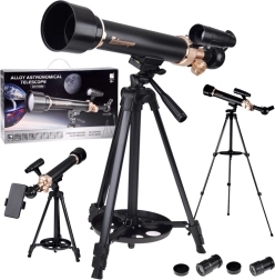 Telescopio astronómico 30x/60x 500 mm con trípode y accesorios