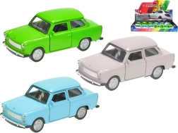 Modelo de coche metálico Trabant 601 1:36 Welly con puertas que se abren