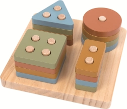 2kids formas de madera encajables de colores