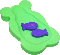 Almohadilla de espuma para bañera New Baby Basic osito verde