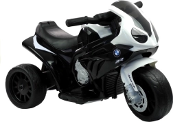Motocicleta triciclo a batería BMW S1000RR negra