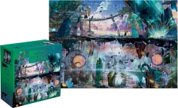 Puzzle Metallic Fantasy: ciudad misteriosa 500 piezas