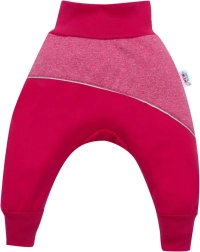 Pantalones softshell para bebé rosas 68 (4–6 meses)