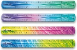 Regla Maped Twist'n Flex arcoíris 30 cm