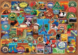 Puzle Viajero del mundo 1500 piezas