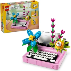 LEGO® Creator 3 en 1 31169 Máquina de escribir con flores