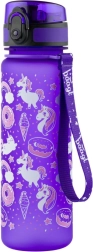 BAAGL Botella infantil para beber con motivo de unicornio, 500 ml