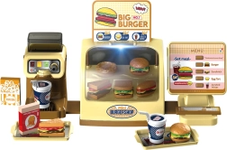 Woopie mini burger shop Big Burger – set de fast food infantil