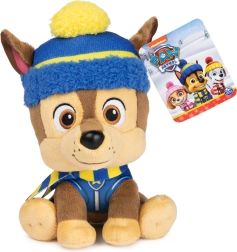 Chase de peluche de La Patrulla Canina con gorro de invierno, 18 cm