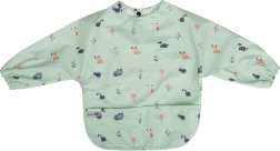 Babero FreeON con mangas largas HugMe animales del bosque verde