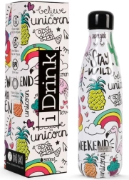 Termo arcoíris unicornio Stay wild 500 ml