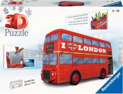 Puzzle 3D Ravensburger autobús londinense Doubledecker 216 piezas