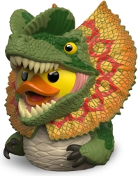 Patito coleccionable TUBBZ – Dilophosaurus de Parque Jurásico (mini 5,5 cm)