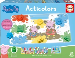Acticolors: colores y formas PEPPA PIG – juego didáctico EDUCA