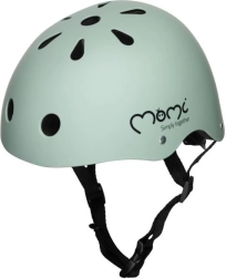Casco infantil MoMi Mimi verde mate