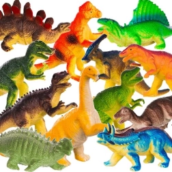 Juego de 12 figuras de dinosaurios