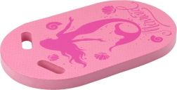 Tabla de natación de espuma con motivo de sirena rosa