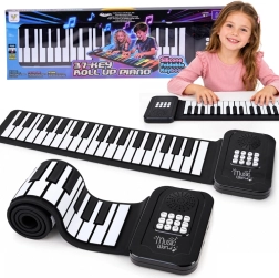 Piano electrónico enrollable para niños con 37 teclas