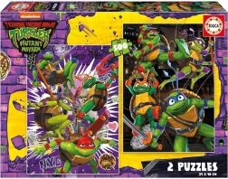 Puzzle Tortugas Ninja 2×500 piezas