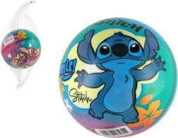Pelota inflable Stitch 14 cm en malla