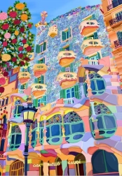 Puzzle Hermosa Barcelona 1000 piezas