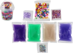 Slime con accesorios en un recipiente de plástico, surtido de modelos - 1 unidad