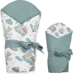 Saco envolvente infantil reversible New Baby Dragón 80 × 80 cm