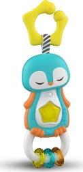 CLEMENTONI BABY sonajero interactivo pingüino dulce