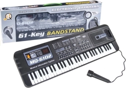 Teclado infantil con micrófono de 61 teclas