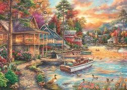 Puzzle Tarde en la costa 1000 piezas
