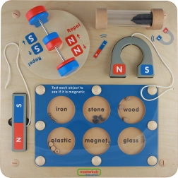 Pizarra magnética científica de pared MASTERKIDZ – panel Montessori