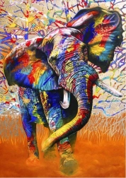 Puzzle Colores africanos 1000 piezas BLUEBIRD