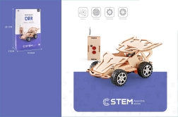 Kit de construcción de coche RC con control remoto