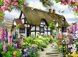 Puzzle Ravensburger Cabaña de ensueño 500 piezas