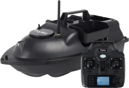 Flytec V010 barco cebador inteligente con GPS (negro)
