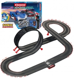 Pista de coches Carrera GO Sonic con una longitud de 4,9 m