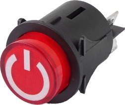 Interruptor de encendido/apagado para coche infantil a batería de 4 pines