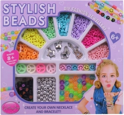 Set creativo de cuentas con accesorios para niños