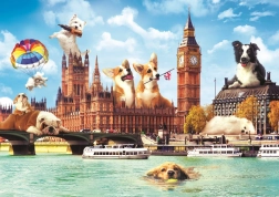 Puzzle de 1000 piezas Perros en Londres