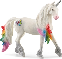 Schleich bayala semental unicornio arcoíris con corazoncitos